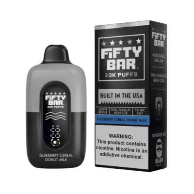 Fifty Bar Black Series — Blueberry Cereal Donut Milk