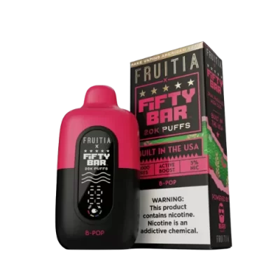 Fifty Bar Fruitia Collab — B-Pop